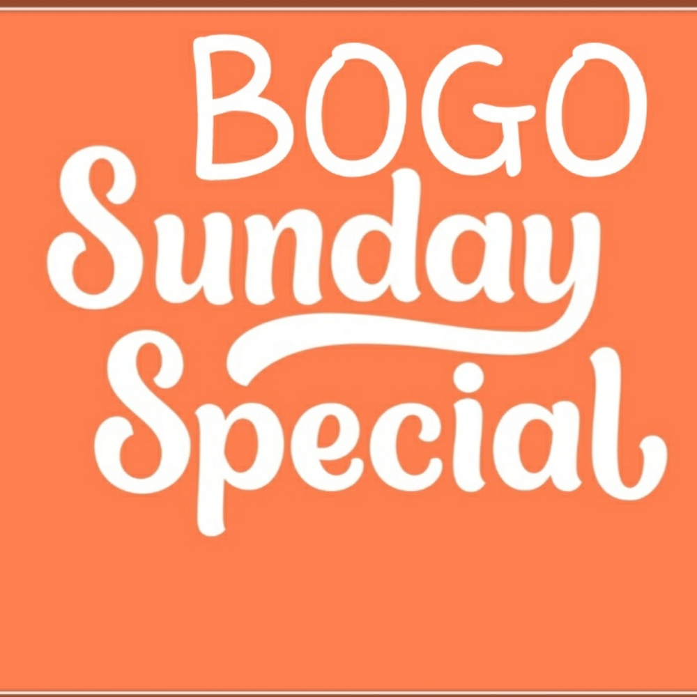 Sunday only!